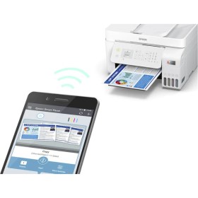 Resim Epson Ecotank L5296 Wi-Fi + Tarayıcı + Fotokopi + Faks Renkli Çok Fonksiyonlu Tanklı Mürekkep Püskürtmeli Yazıcı 
