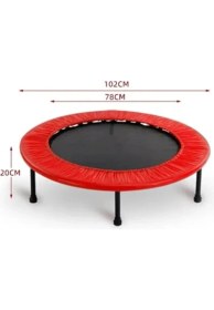 Resim DS LLC Ieg™ 102 cm (40 Inç) Kırmızı Trambolin DCLLS-RSTK345 
