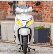 Resim Honda Activa Yeni Kasa Far Sticker Kaplama Renkli Sarı 