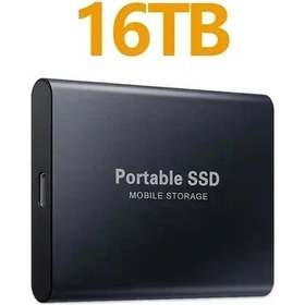 Resim Harici Sabit Disk 1tb 2tb Yüksek Hızlı Sabit Disk Usb3.1 Type-c Katı Hal Black 16tb Diğer 