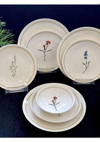 Resim ROY KING Lavander All Desıgn 24 Parça Yemek Takımı LVN 001 