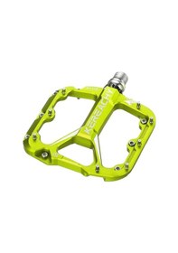 Resim Kereachy 3 Rulmanlı Alüminyum Alaşımlı Mtb Freeride Bmx Geniş Platform Bisiklet Pedalı Yeşil 