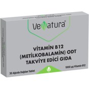 Resim VENATURA B12 Metilkobalamin ODT Takviye Edici Gıda 30 Tablet 
