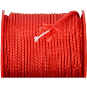 Resim Globe 3,0 Mm Polyester Çok Amaçlı Ip Halat - Kırmızı - 50 M. - Makaralı 