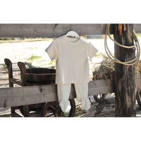 Resim Naturaborn Gots Organik Sertifikalı Bebek T-shirt 