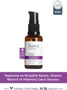 Resim The purest solutions - 1% retinol + ceramide & rejuvenating retinol vita-a serum 30 ml 