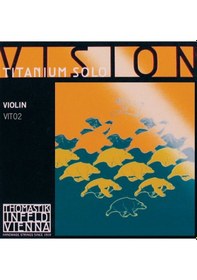 Resim Thomastik Vision Titanium Solo A ( La ) Tek Keman Teli Vıt02 