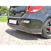 Resim Chevrolet Cruze Hb Arka Tampon Eki - 2009 - 2011 Fiberglass - Boyasız 