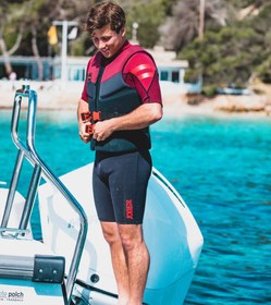 Resim Jobe Neopren Erkek Can Yeleği Bordo 3XL 