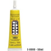 Resim E-8000 50 Ml Çok Amaçlı Şeffaf Dokunmatik Yapıştırıcı 