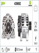 Resim Valeo 439692 Alternator 12 V 80a Citroen Xsara 1.6 16v 00- / Peugeot 206 27060yv010 5705az (WA428814) 