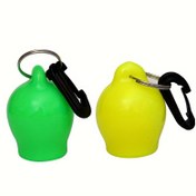 Resim Scuba Dalmaya Çıkarıcı Ağızlık Kapağı ile saç tokası - Dayanıklı Dalış Tutucu Aksesuarı, Sarı (1 Paket) 