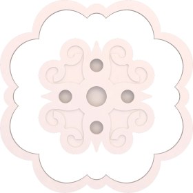 Resim Motifpiyer Tavan Spot Göbek Tsg-2c-54-Dıs-Cital 