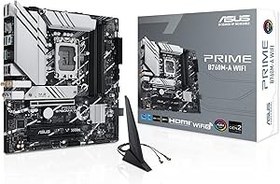 Resim ASUS PRIME B760M-A WIFI Intel B760 LGA1700 DDR5 7200 HDMI VGA 2x M2 USB3.2 AX WiFi BT AURA RGB 2.5Gbit LAN mATX ASUS 5X PROTECTION III, Armoury Crate, AI Suite 3 Anakart 