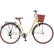 Resim Salcano Cambridge 700 Unısex 28"jant 21 Vites Vr Sepetli Şehir Bisikleti Krem Kahverengi Krem - Kahverengi 