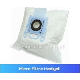 Resim Bosch Siemens Typ D E F H G Süpürge Toz Torbası 5 Adet + Filtre 