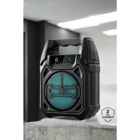 Resim Techno Stock Kablosuz 6.5 Inç Tws Bluetooth Hoparlör 