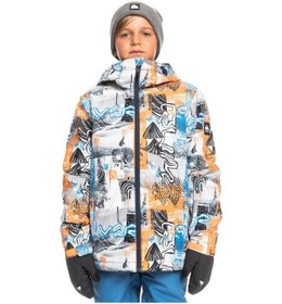 Resim Quiksilver Eqbtj03171 - Morton Erkek Snowboard Su Geçirmez Kayak Montu Lacivert 