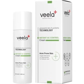 Resim Veela Instant AC Control Cream - Akne Karşıtı Bakım Kremi 50ml 