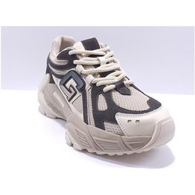 Resim Guja 25k366 Kadın Sneaker Spor Ayakkabı Bej Siyah 