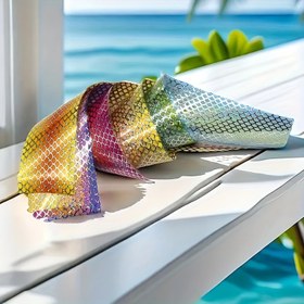 Resim 10 Adet Yansıtıcı PVC Sinek Balıkçılık Yem Ciltleri - DIY Yemler için Renkli Balık Pulu Çıkartmaları, Yapışkan Olmayan Yem Bantı Geliştirici, Balıkçılık Yemi 