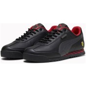 Resim Puma Roma Via Erkek Siyah / Koyu Gri Sneaker 