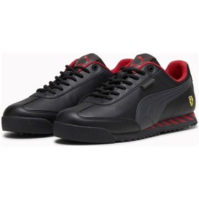 Resim Puma Roma Via Erkek Siyah / Koyu Gri Sneaker 