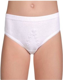Resim Berrak Kız Papatya Bikini Külot 2560 - Beyaz / 6 