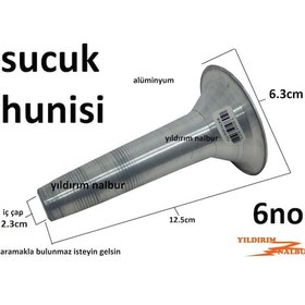 Resim Sucuk Hunisi 6no Alüminyum 6.3cm Sucuk Yapma Aparatı Küçük Boy Kı 