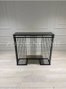Resim zdesignhome 90x30x100 Cm Dresuar (raf Füme Ayna) 