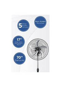 Resim Kumtel KTF-310 18" 3in1 Sanayi Tipi Vantilatör 