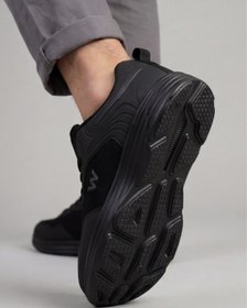Resim Comfy Step Siyah Günlük Spor Sneaker - Kaymaz Taban Konfor Serisi Erkek Ayakkabı 