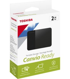 Resim TREND 2TB CANVIO READY 2.5" USB3.2 G1 TOSHIBA HDTP320EK3AA 