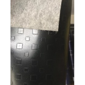 Resim Pvc Dama Siyah Yer Muşambası Oto Zemin Kaplama En: 2m x Boy: 10M 