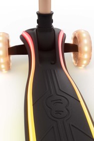 Resim Raket Up LED 2’si 1 Arada Üç Tekerlekli Çocuk Scooter - Bej 