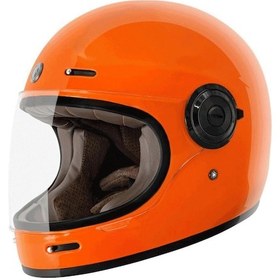 Resim Torc T-1 Kapalı Motosiklet Kaskı Oranj Turuncu 