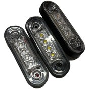 Resim 10 Adet Turuncu Was Led - 12/24 Volt Uyumlu, Yüksek Işık 