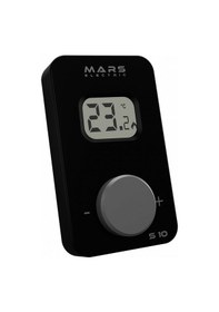 Resim Mars S10 Kablosuz Oda Termostatı Siyah 