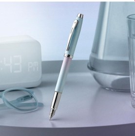 Resim Sheaffer 100 Expression Dolma Kalem, M Uç, Sedefli Mavi - Pembe Degredeli / 9376-0 Diğer 