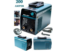 Resim Rowermax Pro MMA-200T Amper Profesyonel Dijital Göstergeli Çift Kart Soğutmalı Inverter Kaynak Makinesi 