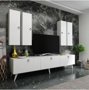 Resim Myniture Home & Living Festival Tv Ünitesi Q3020-1 Beyaz 