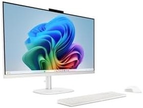 Resim HP OmniStudio 24-CU0011NT D61Z2EA Intel Core 5 120U 16GB RAM 512GB SSD 23.8 inç IPS FHD Beyaz All in One PC 
