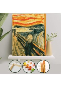 Resim Sayılarla Boyama Tuval Seti 40X50 Cm - Çığlık 