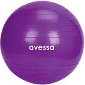 Resim Avessa BPT-65 65 CM Poşet Ambalaj Mor Pilates Topu 