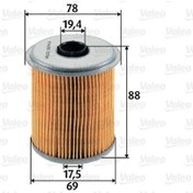 Resim VALEO 587910 Yakit Filtresi (Mazot) ( Renault : Clio 1.9D-Megane I 1.9D-Safrane 2.1Dt-2.5Dt Safrane II 2.2Dt ) 7701204497 (WA427851) 
