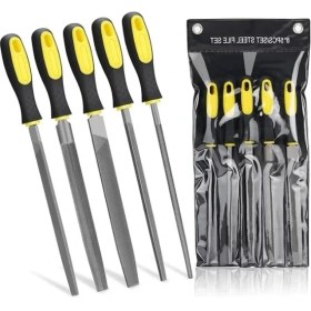 Resim Hakay 5 Parça Çelik Eğe Seti - Ergonomik Saplı, Dayanıklı 
