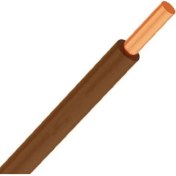 Resim Öznur Kablo 10 mm Nya Kablo (50 Metre) Kahverengi 