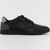 Resim Aldo Rıgıdus-tr-hakiki Deri Siyah Erkek Sneaker 