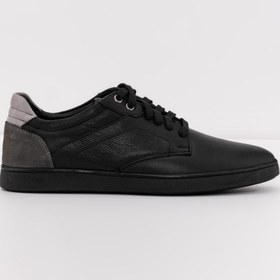 Resim Aldo Rıgıdus-tr-hakiki Deri Siyah Erkek Sneaker 