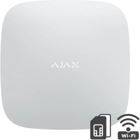 Resim Ajax Hub2 Plus 868MHZ Motioncam Desteği Kablosuz Alarm Paneli Wifi Beyaz 